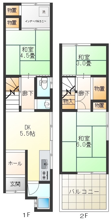 収益戸建・若江本町