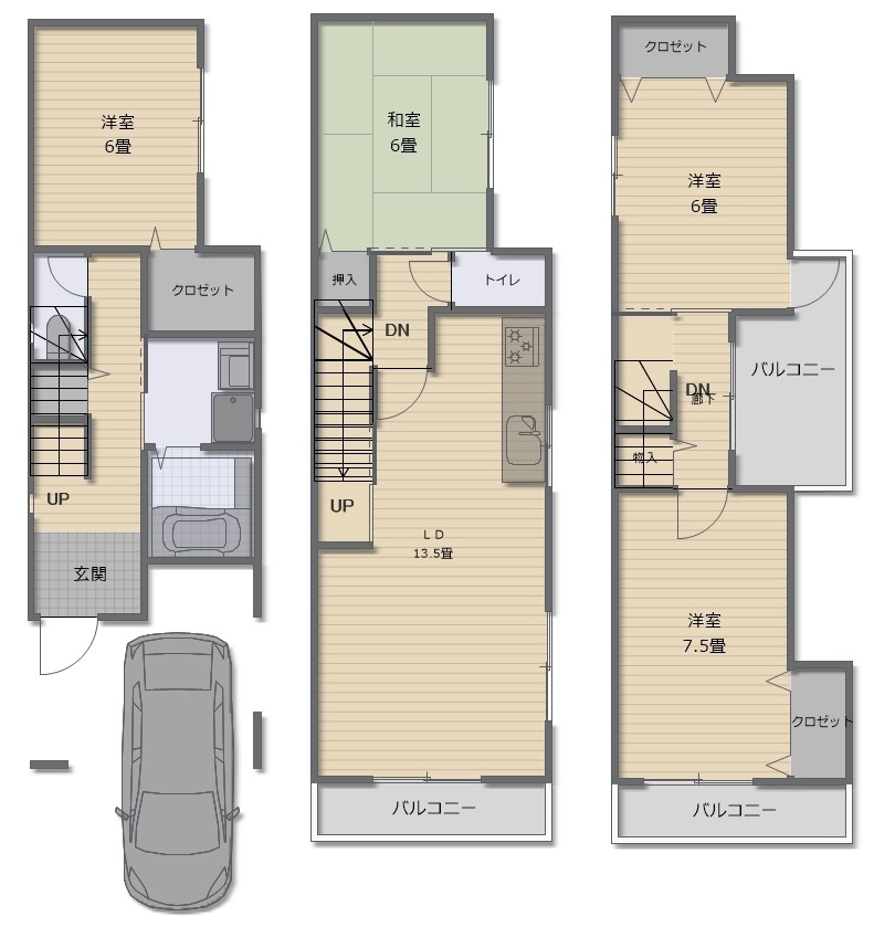 伝法２丁目　中古戸建